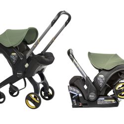 Doona Car Seat & Stroller, Desert Green - All-in-One Travel System