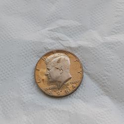 Half Dollar 1984 -S Prood 650c