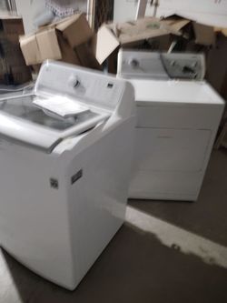 Washer and dryer both works great