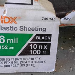 6 MM plastic Sheeting