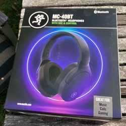 Mackie Bluetooth Headphones New In The Box