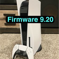 Firmware 9.20 PS5 Disc Console