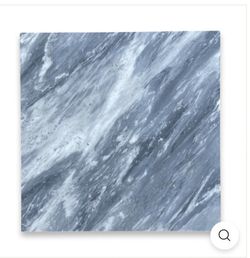 Tile, real stone, Bardiglio grey 12x12 marble (honed)