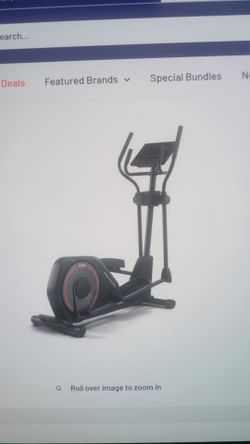 Pro form elliptical exercise bike