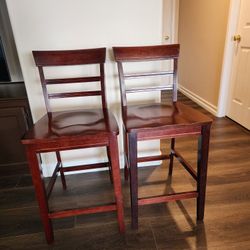 Two Almost New Bar Stools