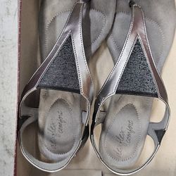 Silver Sandals