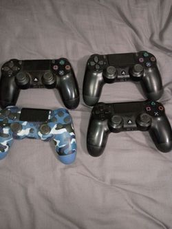 PS4 controllers dual shock