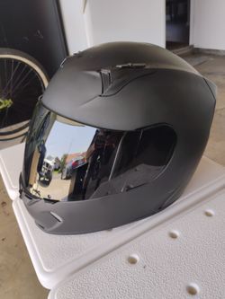 FLY Racing Revolt Flat Black Motorcycle Helmet XL