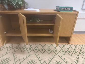 Four door shelf