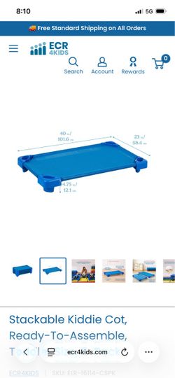 Stackable kiddie Cot