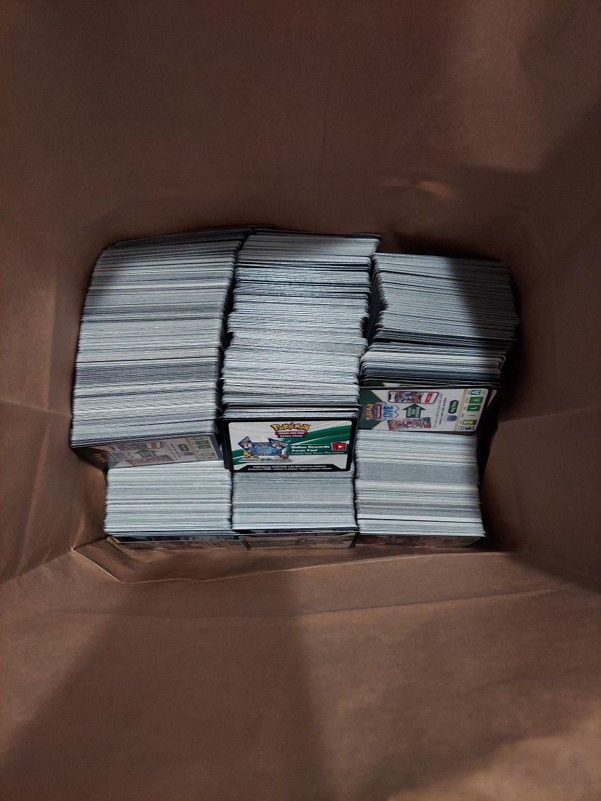 Thousands of Pokémon Code Cards!!