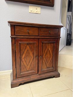 Wood Drawer Stand with shelves