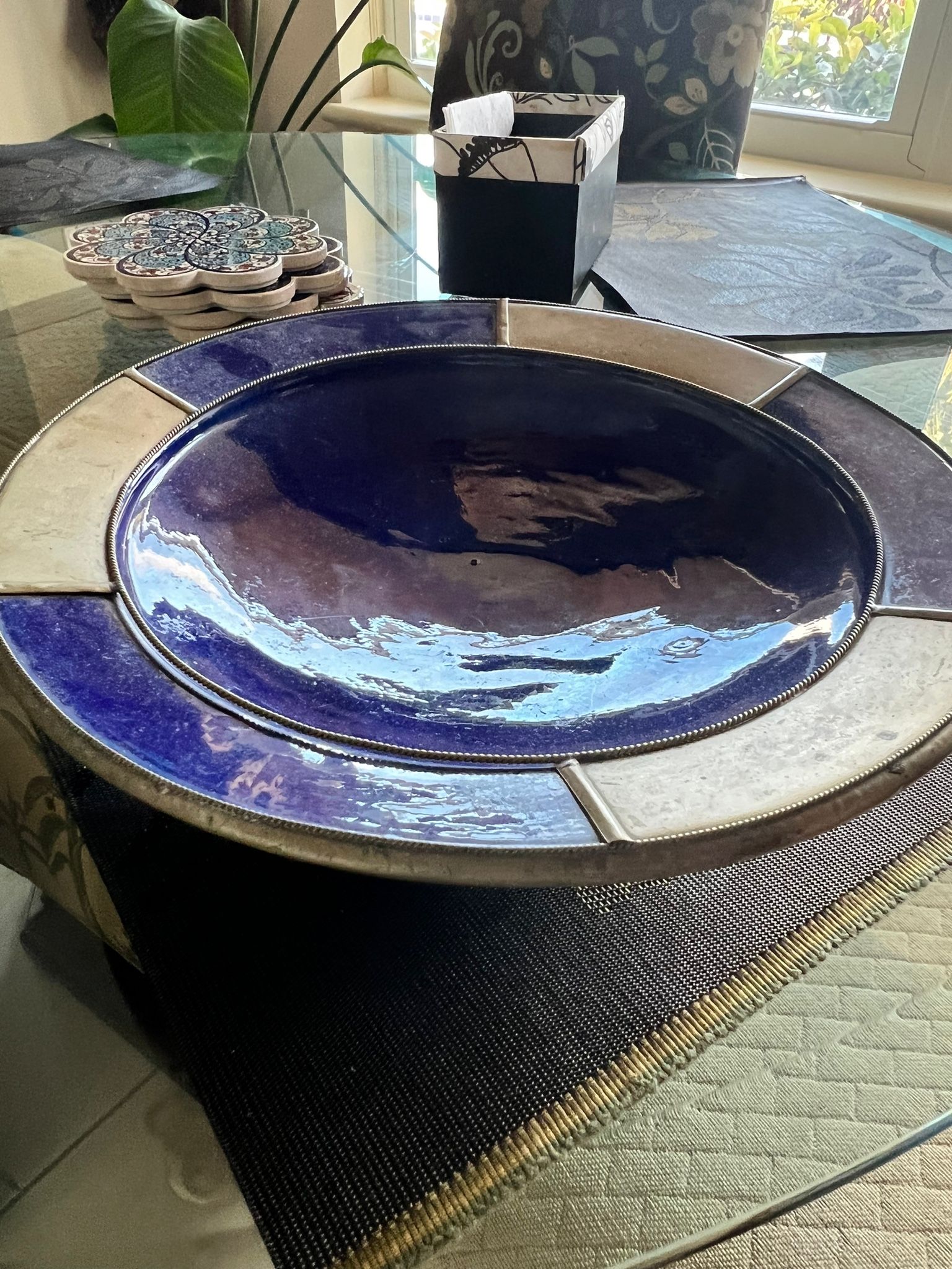 Decorative bowl from Morocco