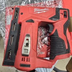 Milwaukee M12 12-Volt Lithium-Ion Cordless 3/8 in. Crown Stapler (Tool-Only)
