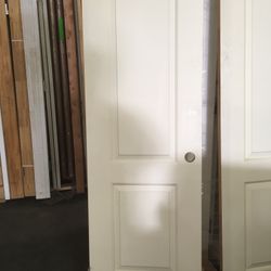 24” wide by 80” high, INTERIOR HOLLOW CORE DOOR ONLY 2/0 x 6/8 24” x 80”
