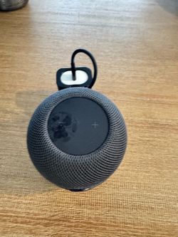 Apple HomePod Mini with free wall mount accessory and power block