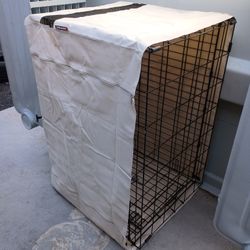 Hi Captain Dog Kennel Plus Fabric Cover 