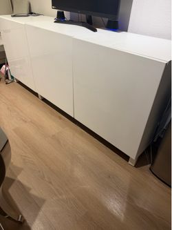 IKEA BESTÅ Storage Cabinet – White