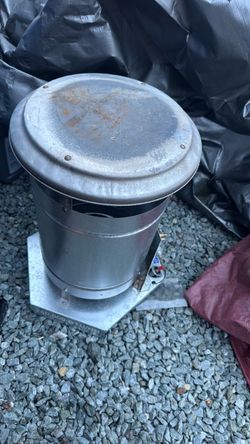 Propane gas heater