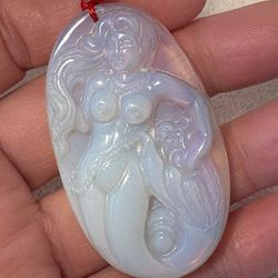 MERMAID PENDANT Adjustable Cord NECKLACE