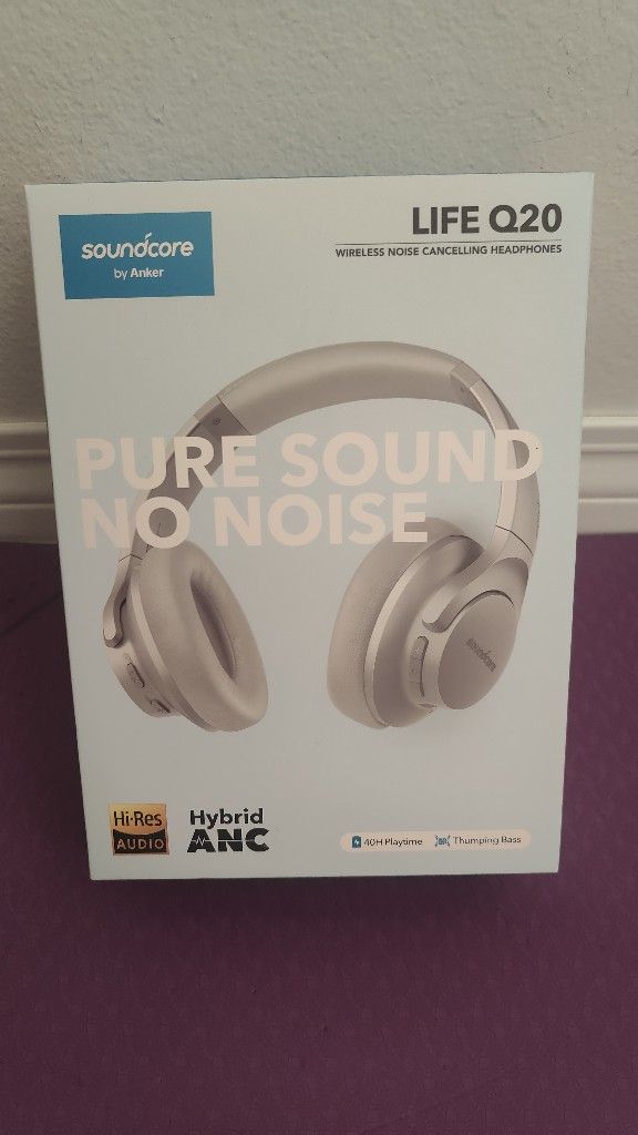 Soundcore by Anker Q20i Hybrid Active Noise Cancelling Headphones