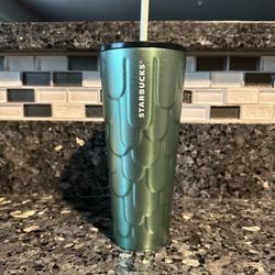 Starbucks Green Mermaid Scale