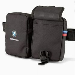 Puma BMW Motorsport Utility Bag Waistpack Black New