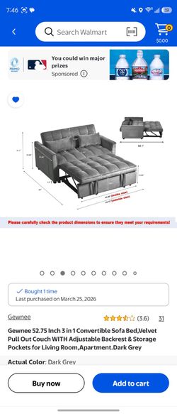 Convertible couch