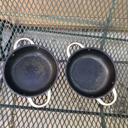 2 Technique Non Stick NSF Skillets No Lids
