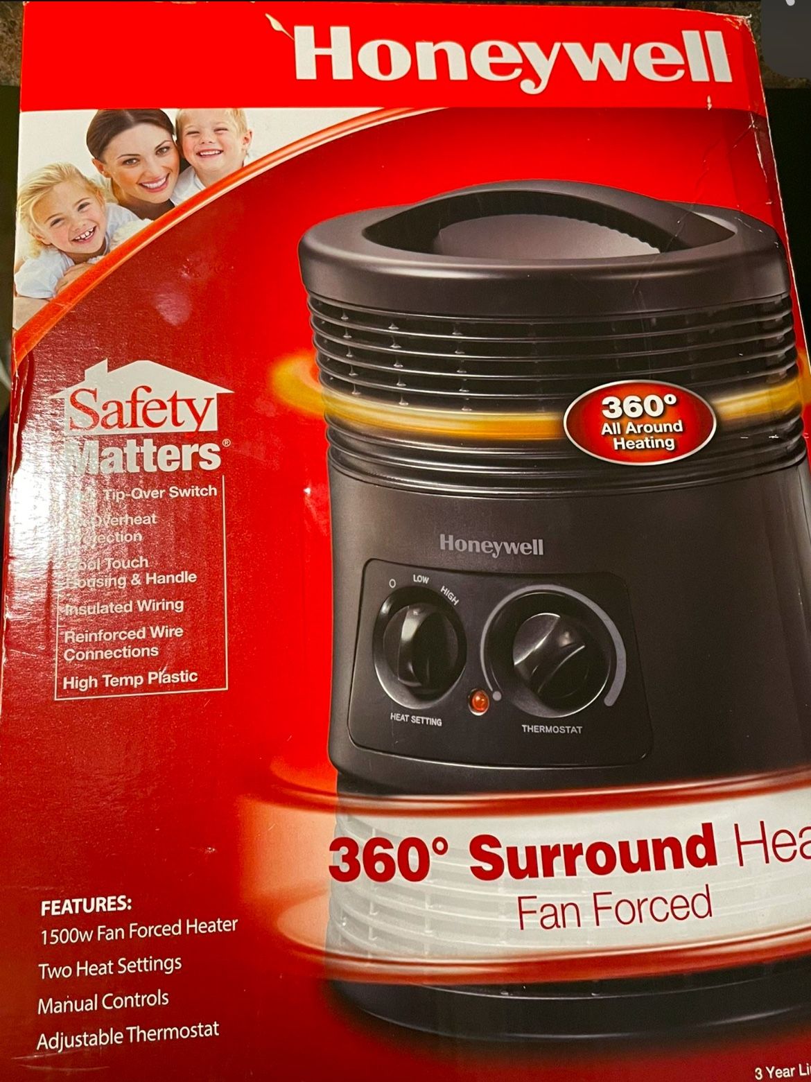 Brand New - 360 Degrees Surround Heater