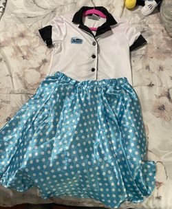 Diner Girls Costume Size M