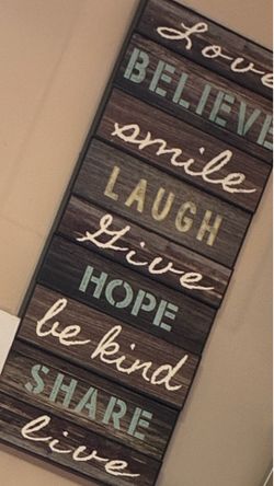 Positive affirmation