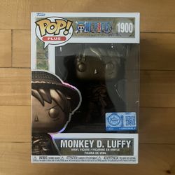 Funko Pop One Piece Monkey D. Luffy Statue (Bronze)