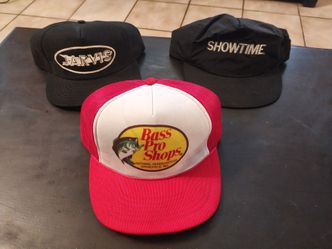 Lot of 3 Vintage Snapback Trucker Hats