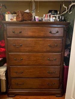 Antique Wood Dresser