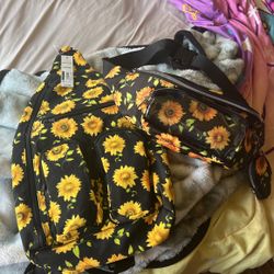 Sunflower Back Pack Set 