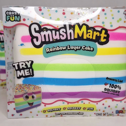 SmushMart Rainbow Layer Cake *rare*