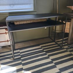 2x Metal Console Tables