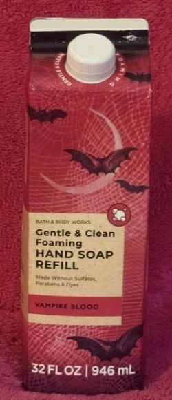 Bath & Body Works 2025 Halloween Vampire Blood Foaming Hand Soap Refill 32oz NEW!