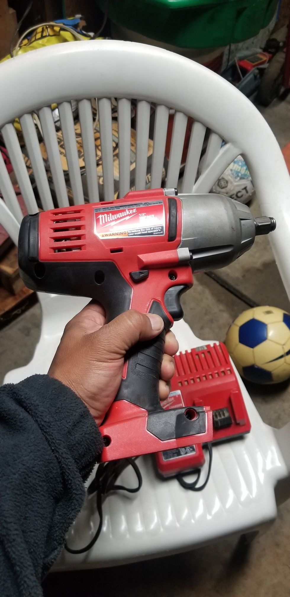 Milwaukee 18V 1/2 high Torque impact wrench