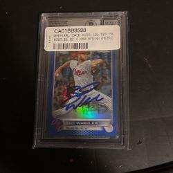 Zack Wheeler Auto #207  120/150