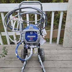 Graco Magnum X7 TrueAirless paint sprayer.