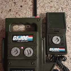 1984 G.I. Joe Mobile Field Unit Walkie Talkie