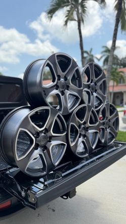 OEM Jeep Wrangler JL 17” Wheels - Set of 5