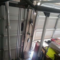 Bench Press & Squat Rack Pulley Plus 300 Lbs Weight 