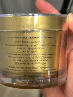 INFINITE ALOE GOLD Anti-aging Cream Size 6.7 fl oz / 198 ml NEW SEALED  ( NEGOTIABLE  )