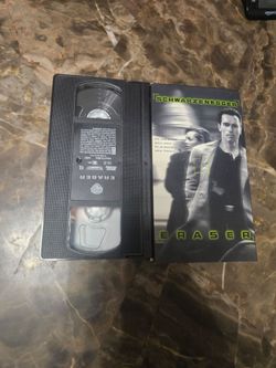 Eraser VHS Video Arnold Schwarzenegger- Good Condition