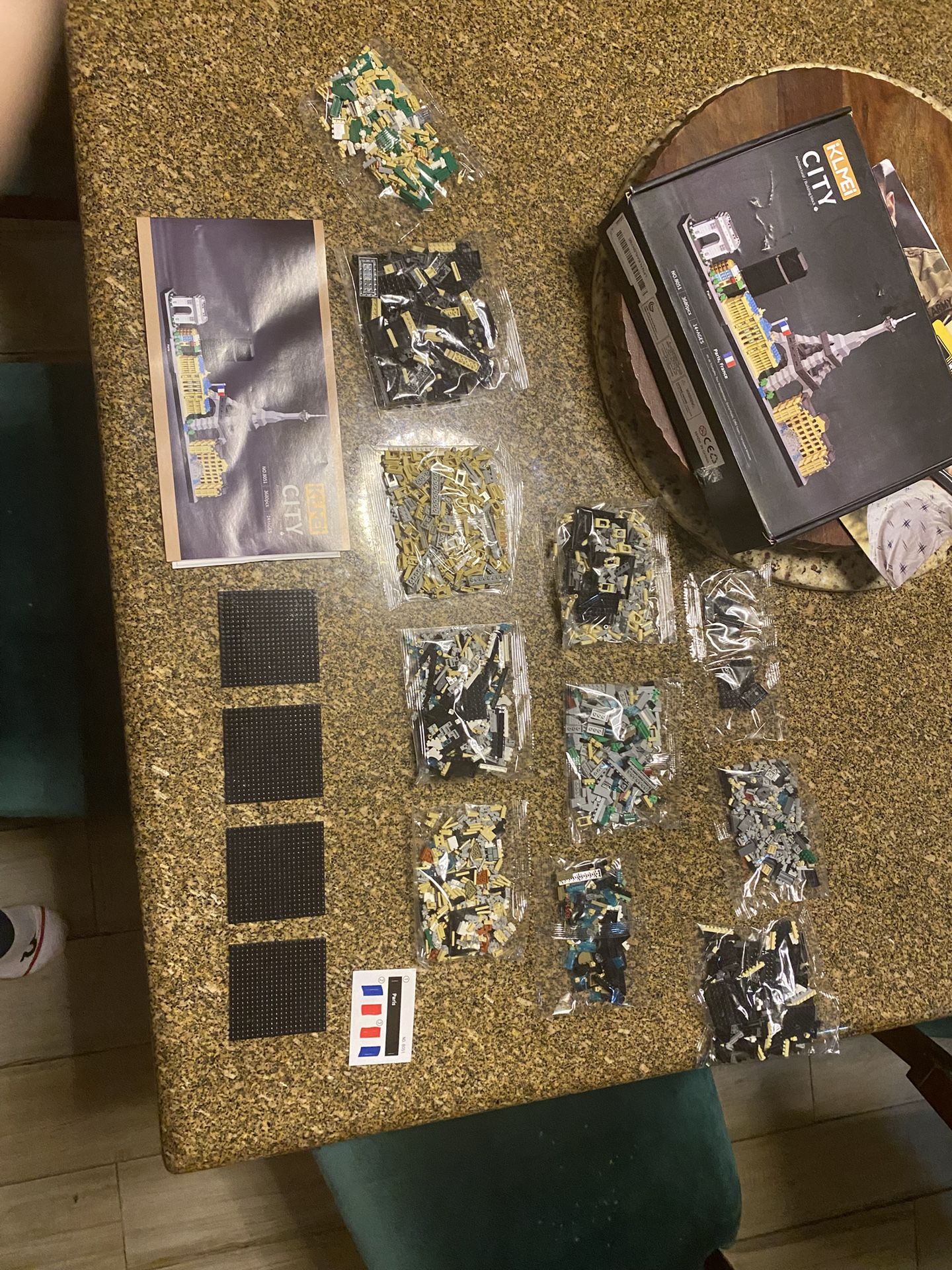 KLMEI Building Blocks 3680pcs Paris,France