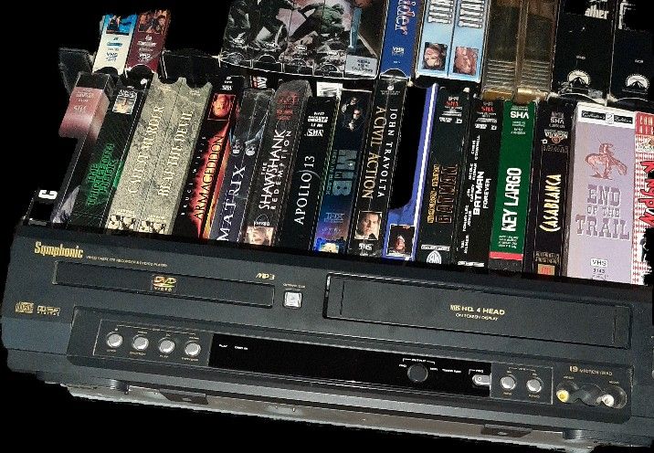 Vhs/dvs/cdplayer