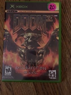 Doom 3 Resurrection of Evil Xbox